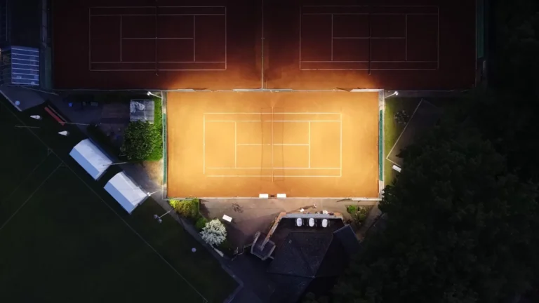 Neubau einer Tennis-Flutlichtanlage beim Skiclub Nordwest Rheine
