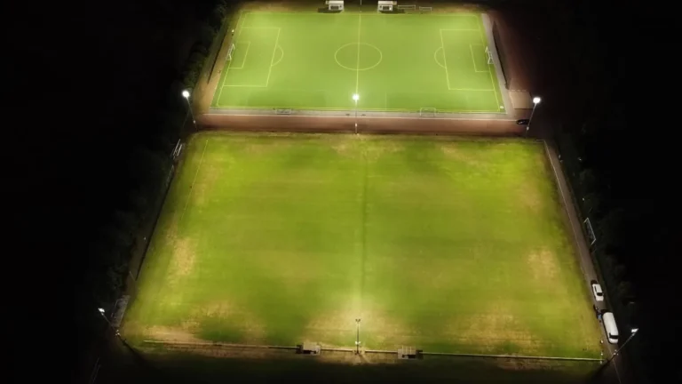 LED-Flutlicht für zwei Fußballplätze des BSV Ostbevern